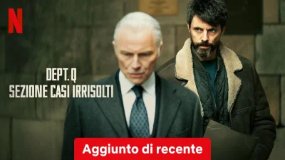 Dept. Q - Sezione casi irrisolti